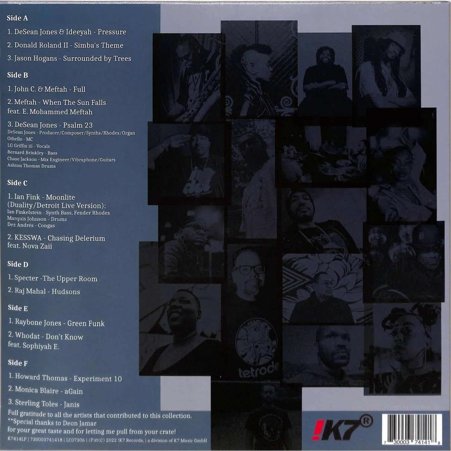 K7414LP Dj Kicks